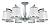 Люстра на штанге Arte Lamp Talitha A4047PL-8CC фото