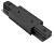 Соединитель линейный для треков Denkirs DK Track Black TR1008-BK фото