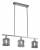 Подвесной светильник Escada Midland 10188/3S Chrome фото