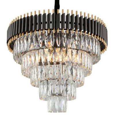 Подвесная люстра Imperiumloft Empire Black Chandelier Crystal 40.2862 фото