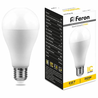 Лампа светодиодная Feron Lb 130 E27 30Вт 2700K 38194 фото