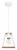 Подвесной светильник Arte Lamp Brussels A8030SP-1WH фото