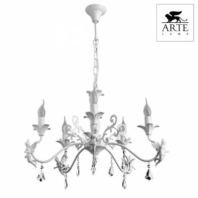 Подвесная люстра Arte Lamp Angelina A5349LM-5WH фото