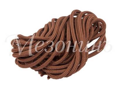 фото шнур для фиксации проводов на изоляторах 5 м. коричневый, тм мезонинъ