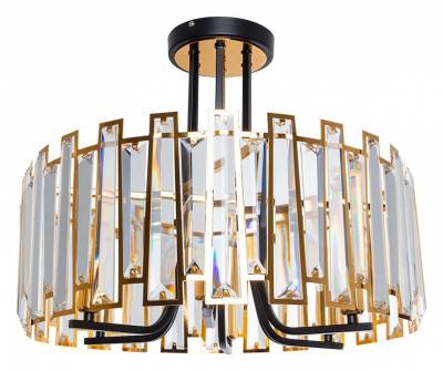 Светильник на штанге Arte Lamp Amber A1028PL-6BK фото