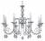 Подвесной светильник Escada Shine 678/8PL Chrome в EL DECO Подвесной светильник Escada Shine 678/8PL Chrome фото