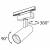 Светильник на штанге Maytoni Focus LED TR019-2-15W3K-B в EL DECO Светильник на штанге Maytoni Focus LED TR019-2-15W3K-B