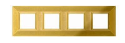 фото рамка 4-поста fede granada цвет: светлое золото