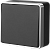 WL15-01-01/ Выключатель одноклавишный Gallant (черный/хром) фото