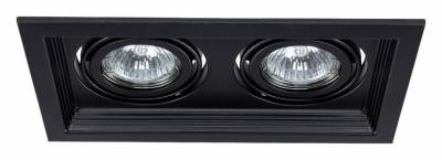 Встраиваемый светильник Arte Lamp Canis A6661PL-2BK фото