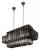 Подвесная люстра iLamp Destiny MD0267-14A фото