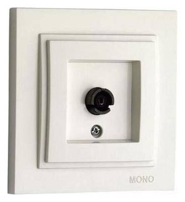 ТВ-розетка проходная Mono Electric Despina 102-010005-137 фото