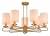 Люстра на штанге Escada Eclipse 10166/7PL Brass в EL DECO Люстра на штанге Escada Eclipse 10166/7PL Brass фото