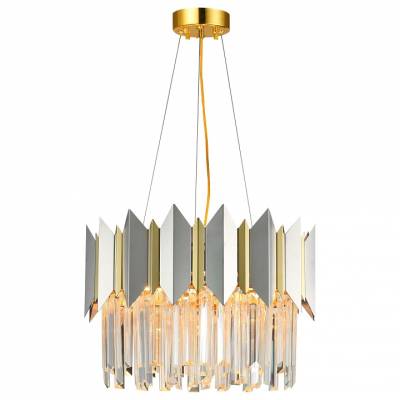 Подвесной светильник Natali Kovaltseva Queen QUEEN 79006/6C BRASS SILVER фото