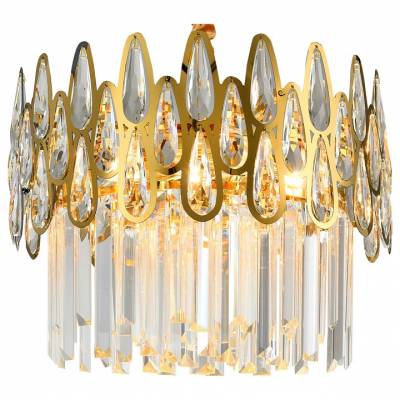 Подвесной светильник Natali Kovaltseva Navis NAVIS 76019/5C GOLD фото