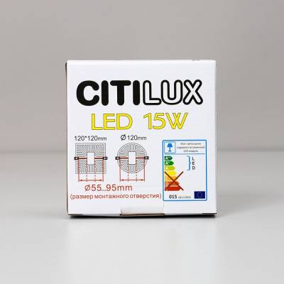 Встраиваемый светильник Citilux Вега CLD53K15N фото