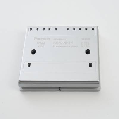 Выключатель беспроводной двухклавишный Feron Tm 82 41720 фото