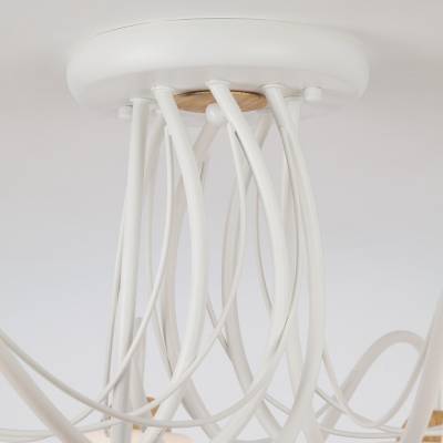 Потолочная люстра Eurosvet Betty 70062/8 белый фото