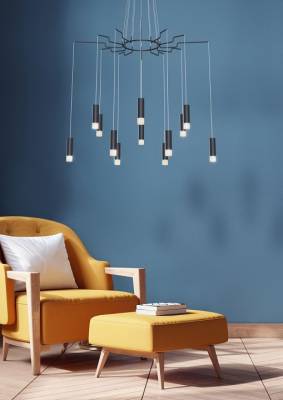Подвесная люстра Maytoni Davida MOD035PL-12B фото