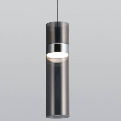 Подвесной светильник Eurosvet Lumen 50244/1 LED хром/дымчатый фото