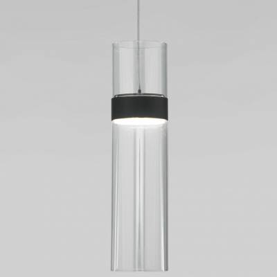 Подвесной светильник Eurosvet Lumen 50244/1 LED черный/прозрачный фото