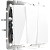 WL01-SW-3G / Выключатель трехклавишный (белый) фото