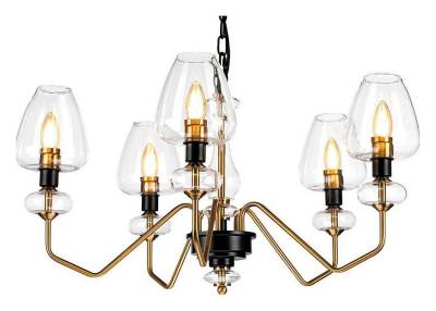 Подвесная люстра Elstead Lighting Armand DL-ARMAND5-AB фото