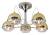 Люстра на штанге LUMINA DECO Veroni LDC 1029-5 GD фото