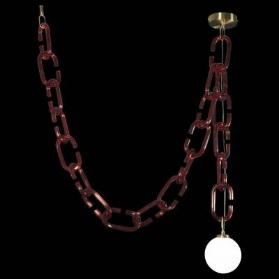 Подвесной светильник Loft it Chain 10128C Red фото
