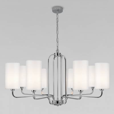 Подвесная люстра Eurosvet Purezza 60128/8 хром фото