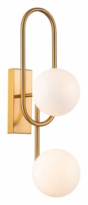Бра Indigo Opaco 11015/2W Brass фото