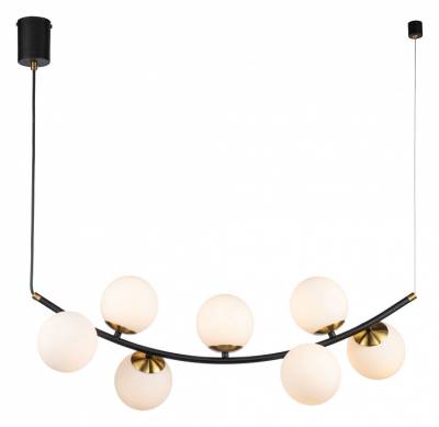 Подвесной светильник Indigo Nuvole 11002/7P Black фото