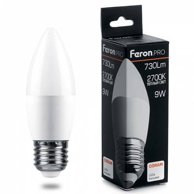 Лампа светодиодная Feron LB-1309 E27 9Вт 2700K 38062 фото