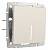 Выключатель одноклавишный с подсветкой без рамки Werkel Айвори матовые W1110162 фото