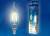 LED-CW35-5W/WW/E14/CL/DIM GLA01TR Лампа светодиодная диммируемая. Форма свеча на ветру, прозрачная. Серия Air. Теплый белый свет (3000K