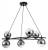 Подвесная люстра Escada Balance 1119/6S Black фото