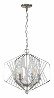 Подвесная люстра Indigo Ballo 12004/6P Nickel фото