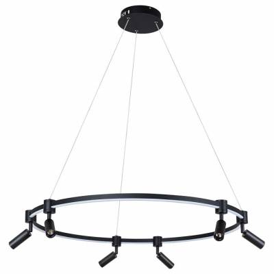 Подвесной светильник Arte Lamp Ring A2186SP-1BK фото