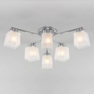 Потолочная люстра Eurosvet Delfi 30162/6 хром фото