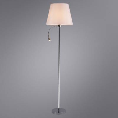 Торшер с подсветкой Arte Lamp Elba A2581PN-2CC фото