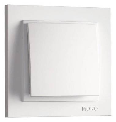 Выключатель одноклавишный Mono Electric Despina 102-252525-100 фото
