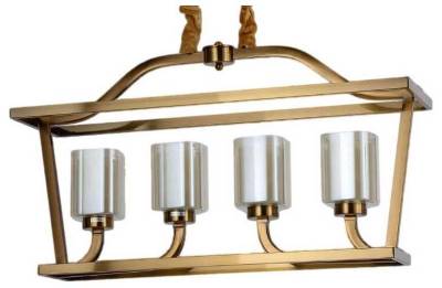 Подвесная люстра LUMINA DECO Atlanta LDP 1222-4 MD фото
