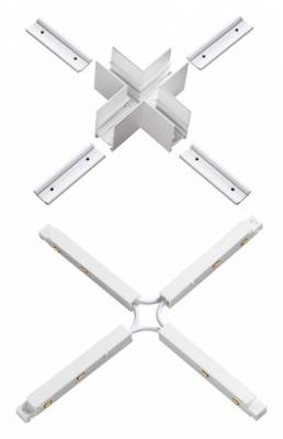 Соединитель X-образный для треков Novotech Flum 135127 фото
