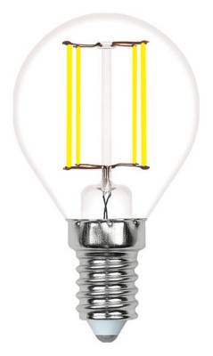 Лампа светодиодная Volpe  E14 6Вт 4000K LED-G45-6W/4000K/E14/CL/SLF фото