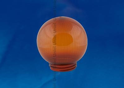UFP-P150A BRONZE Рассеиватель призматический (с насечками) в форме шара для садово-парковых светильников. Диаметр - 150мм. Тип соединения с к