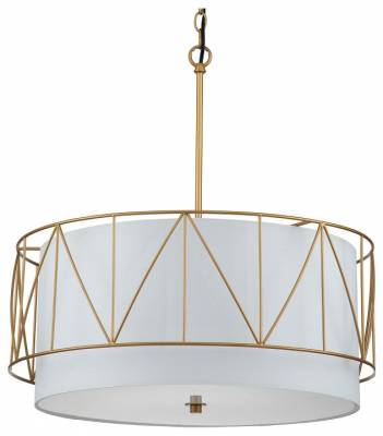 Подвесной светильник Indigo Charme 13016/3P Gold фото