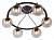 Потолочная люстра Vitaluce V43080 V43080-13/6PL фото