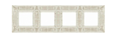 фото рамка 4-поста fede granada цвет: белый декапо