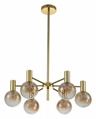 Люстра на штанге Indigo Collana 13015/6R Gold фото