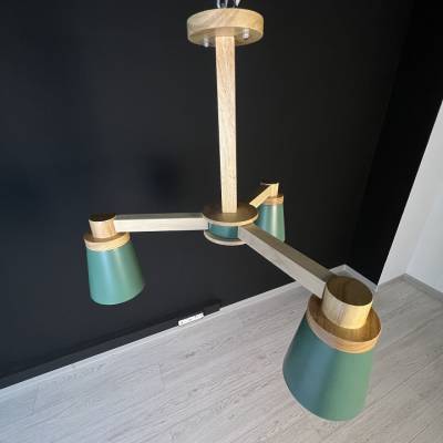 Люстра на штанге Imperiumloft Prop Green prop01 фото